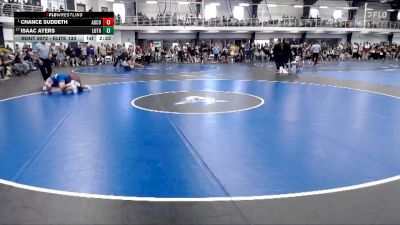 Elite 133 lbs Cons. Round 1 - Chance Suddeth, Augsburg College vs Isaac Ayers, Luther