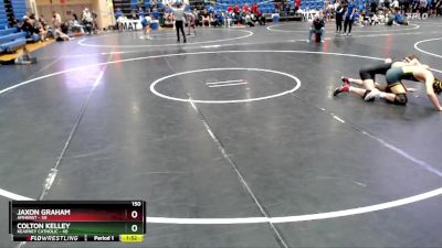 150 lbs Round 5 - Jaxon Graham, Amherst vs Colton Kelley, Kearney Catholic