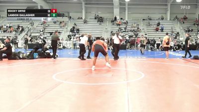195 lbs Consi Of 4 - Rocky Ortiz, CA vs Landon Gallagher, NC