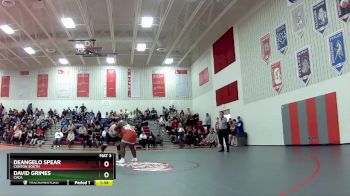 285 lbs Quarterfinal - David Grimes, Cvca vs DeAngelo Spear, Canton South