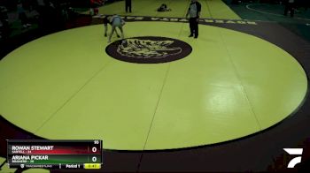 93 lbs Finals (8 Team) - Rowan Stewart, Sartell vs Ariana Pickar, Brainerd