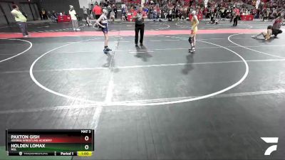 88 lbs 5th Place Match - Holden Lomax, NGL vs Paxton Gish, Askren Wrestling Academy