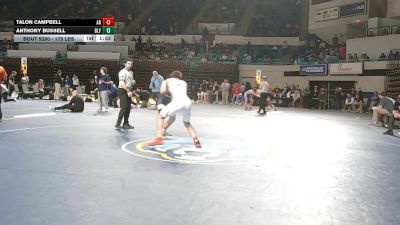 175 lbs Consi Of 8 #2 - Talon Campbell, Ashley Ridge vs Anthony Bussell, Blythewood