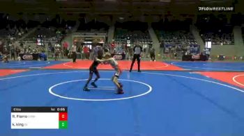 61 lbs Final - Ruger Fierro, Coweta Tiger Wrestling vs Keshawn King, Ok Pitbull Wrestling