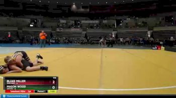 115 lbs Placement (4 Team) - Blake Miller, Waconia vs Mason Wood, UNITED