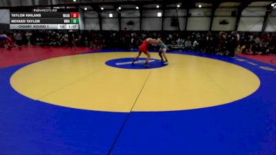 Champ. Round 1 - Taylor Knilans, Washington vs Nevaeh Taylor, Whatcom Wrestling Academy