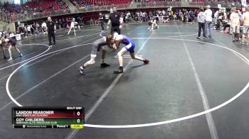 110 lbs Champ. Round 2 - Landon Reasoner, MWC Wrestling Academy vs Coy Childers, Nebraska Elite Wrestling Club
