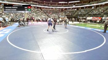 190-4A Champ. Round 1 - Michael Garcia, Roosevelt High School vs Rowen Kaiser, Frederick