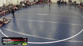 195 lbs Round 1 (6 Team) - Meric Hagarty, Iowa USA Grey vs Noah Ingle, Wyoming Renegades