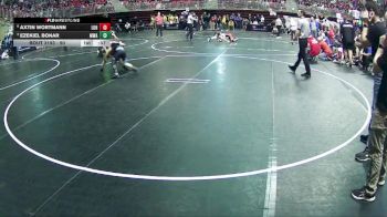 90 lbs Quarterfinal - Ezekiel Bonar, MWC Wrestling Academy vs Axtin Wortmann, League Of Heroes