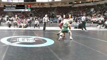 4A 165 lbs 3rd Place Match - Jacob Rivera, West Las Vegas vs Tristan Lopez, Belen