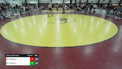 150 lbs Round 4 (8 Team) - Blake Buckway, Box Elder vs Blake Crawley, Canyon View