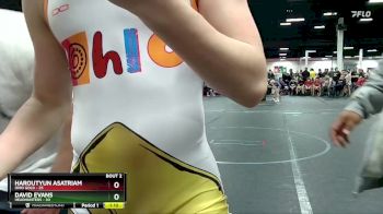 140 lbs Round 1 (4 Team) - Haroutyun Asatriam, Ohio Gold vs David Evans, Headhunters