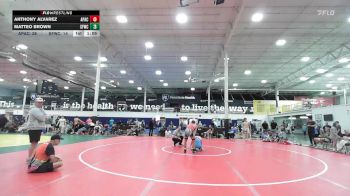 162 lbs Consi Of 4 - Anthony Alvarez, Apache - HSC vs Matteo Brown, Sly Fox WC - HSC