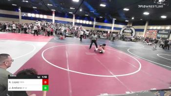 109 lbs Round Of 32 - Aj Lopez, Grindhouse WC vs Jonah Arellano, 3F Wrestling