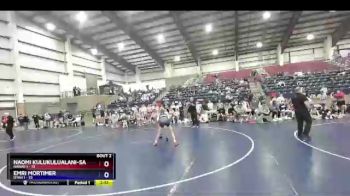 105 lbs Semis (4 Team) - Naomi Kulukulualani-Sales, Hawaii 1 vs Emri Mortimer, Utah 1