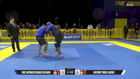 Antonio Tirrell McGee vs Jose Antonio Olivares Delgado 2025 Pan IBJJF Jiu-Jitsu No-Gi Championship
