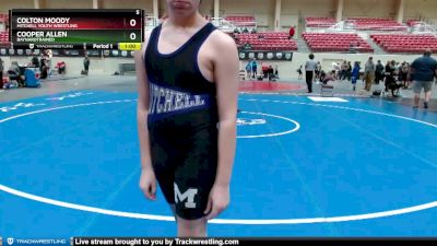 152-160 lbs Round 3 - Cooper Allen, BaynardTrained vs Colton Moody, Mitchell Youth Wrestling