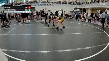 98 lbs Round 3 (6 Team) - Parker Zottoli, Wellington vs Ty O`Dell, Trojan WC