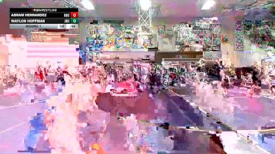 17 lbs Round 1 - Waylon Hoffman, Jesup Mat Club vs Abram Hernandez, Newton Wrestling Club