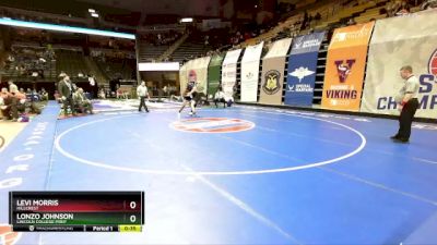 190 Class 3 lbs Cons. Round 3 - Levi Morris, Hillcrest vs Lonzo Johnson, Lincoln College Prep