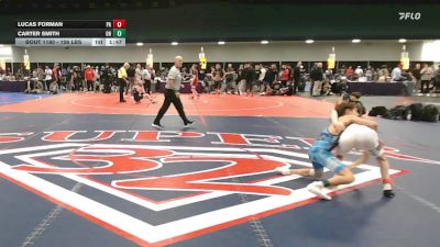 106 lbs Consi Of 16 #1 - Lucas Forman, PA vs Carter Smith, OH