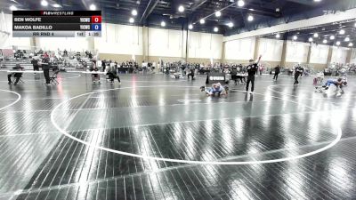 115 lbs Rr Rnd 4 - Ben Wolfe, Youth Impact Center Wrestling Club vs Makoa Badillo, Youth Impact Center Wrestling Club