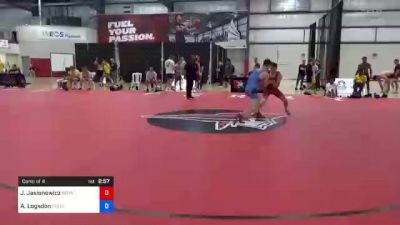 55 kg Consi Of 4 - Joshua Jasionowicz, Pennsylvania vs Alexander Logsdon, Cougar Wrestling Club