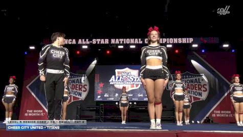 Cheer City United - Titans [2026 L5 Senior Coed - D2 - Small Day 2] 2026 NCA All-Star National Championship
