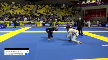 JOÃO VITOR DA SILVA OLIVEIRA vs ANGELO JOAQUIN FRANCISCO 2024 World Jiu-Jitsu IBJJF Championship