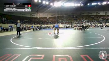 G6A-190 lbs Champ. Round 1 - Lalainya Rupp, Stillwater-Girls vs Abby Anglley, Elgin-Girls