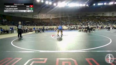 G6A-190 lbs Champ. Round 1 - Lalainya Rupp, Stillwater-Girls vs Abby Anglley, Elgin-Girls