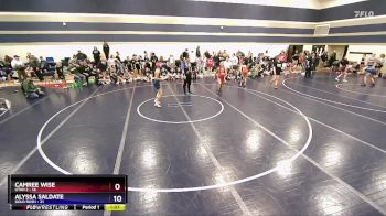 108 lbs Round 2 (6 Team) - Laila Carter, Utah 2 vs Bianca Marmolejo, Gold Rush