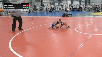 52 lbs Round 1 - 9:00am Saturday - Alex Herndon, Mat Assassins vs Paul Flores, Minnesota Funky Singlets