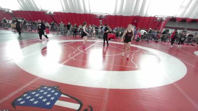 145 lbs Semifinal - Riley Hanrahan, Team Nazar Training Center vs Kylie Simpson, Victory School Of Wrestling