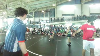 83 lbs Round Of 16 - Leo Bingochea, Outlaw WC vs William Max, Savage House WC