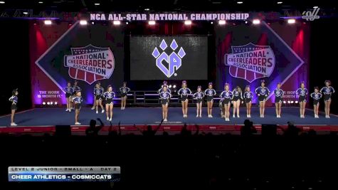 Cheer Athletics - CosmicCats [2026 L2 Junior - Small - A Day 2] 2026 NCA All-Star National Championship