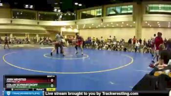 220 lbs Round 1 (8 Team) - Josh Hemsted, Iowa Gold vs Collin Schwartzkopf, Nebraska Big Kahunas