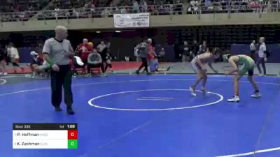 115 lbs Round Of 16 - Pierce Hoffman, Haddonfield, NJ vs Kaden Zachman, Elysburg, PA