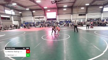 101 lbs Quarterfinal - Alexandra Melchor Rodriguez, Iron Squad vs Edyn Hartman, Takedown Industries