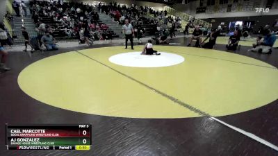 78 lbs 1st Place Match - AJ Gonzalez, Savage House Wrestling Club vs Cael Marcotte, Socal Grappling Wrestling Club