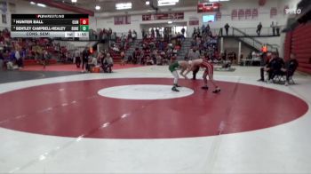 126 lbs Cons. Semi - Bentley Campbell-Healey, Dubuque Hempstead (JV) vs Hunter Ball, Clinton