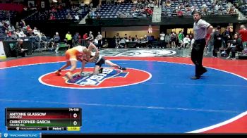 7A-138 lbs Quarterfinal - Christopher Garcia, Collins Hill vs Antoine Glasgow, Parkview