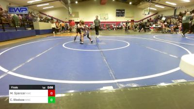 60 lbs Final - Maverick Spencer, Keystone Wrestling Club vs Cutter Bledsoe, Woodland Wrestling Club