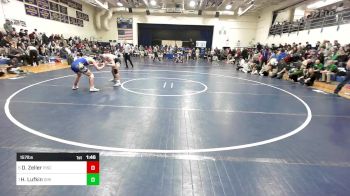 157 lbs Semifinal - Dominic Zeller, Piscataquis vs Hudson Lufkin, Dirigo
