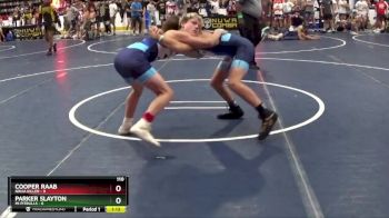 110 lbs Round 1 (4 Team) - Cooper Raab, Ninja Killer vs Parker Slayton, MI Pitbulls