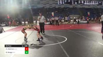 55 lbs 5th Place - Korbin Akerson, Nebraska Boyz vs Brody Bragg, Bear Cave