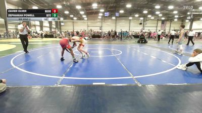 100 lbs Rr Rnd 2 - Zavier Olver, Mat Assassins Black - MS vs Zephaniah Powell, Team Gotcha Blue - MS
