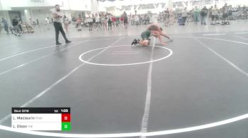 190 lbs Quarterfinal - Logan Maclaurin, Fearless vs Lj Olson, The 300