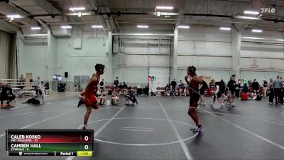 120 lbs Round 3 (8 Team) - Caleb Kosko, Mat Assassins vs Camren Hall, CTWHALE